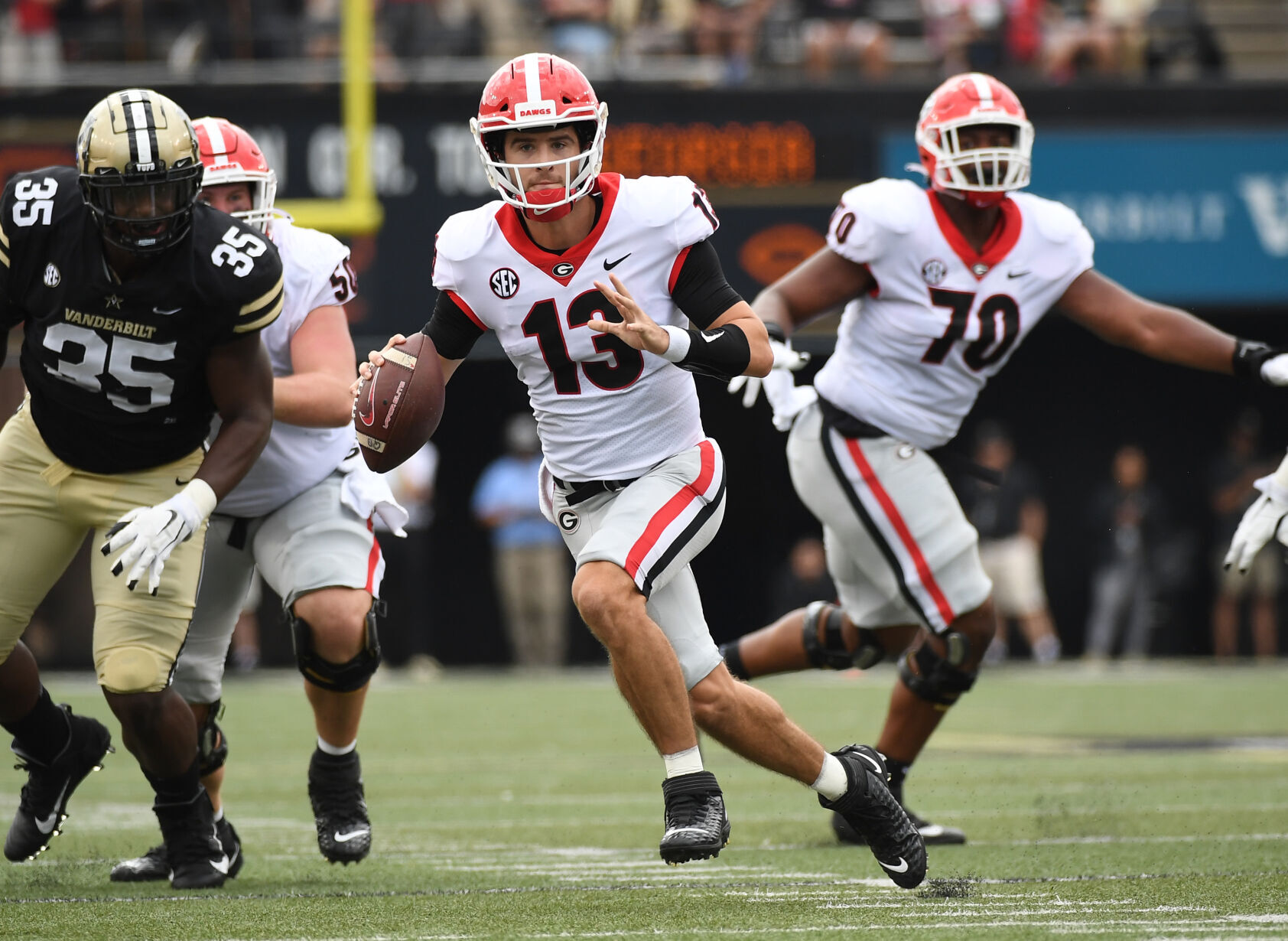 NCAA Football: Georgia at Vanderbilt